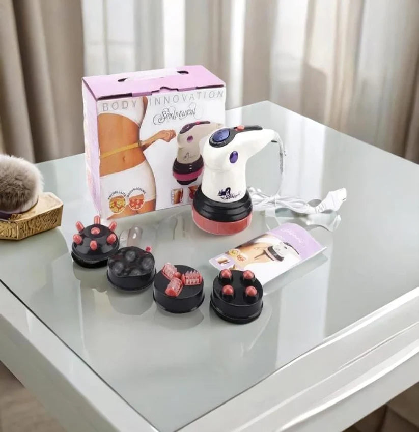 Masajeador Con Infrarrojo Body Innovation Tonifica Celulitis Color Blanco