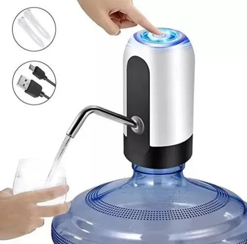 Dispensador Automatico De Agua Botellon Plastico Recargable