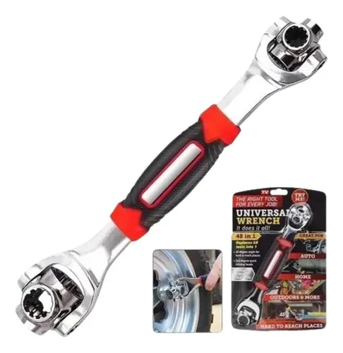 Llave Universal 48 En 1 Multifunción, Cabezal Giratorio 360