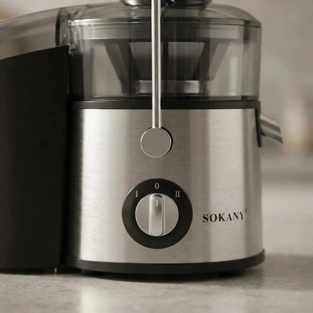 Extractor De Jugos Automatico SOKANY Frutas Y Verduras Acero