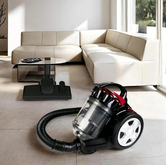 Aspiradora Renahouse 1100w Aspiradora Casa Ciclónica 3 Lts Color Negro