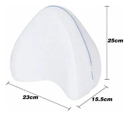 Almohada Ortopédica Para Piernas Espuma Viscoelástica Cojí