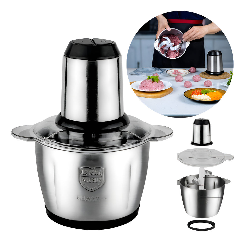 Procesador Eléctrico De Alimentos En acero inoxidable Hyllis 2L 850W