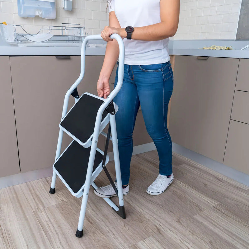Escalera Tubular Plegable 3 Niveles