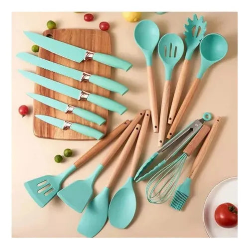 Shuniking MB19 juego de utensilios de cocina 19 unidades de cocina